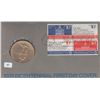 Image 1 : BICENTENNIAL FIRST DAY COVER WITH STAMPS