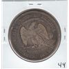 Image 2 : 1877 SILVER TRADE DOLLAR GUN METAL TONE