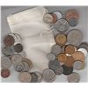 Image 1 : CANVAS BAG OF FOREIGN COINS
