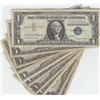 Image 1 : LOT OF 10 $1 SILVER CERTIFICATES