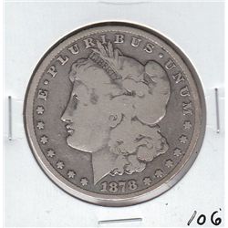 1878 CC CARSON CITY SILVER MORGAN $1