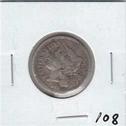 3 CENT PIECE 1855