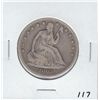 Image 1 : 1863 SEATED HALF SILVER DOLLAR