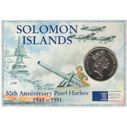 SOLOMON ISLANDS PEARL HARBOR $1