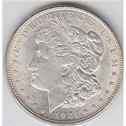 1921 D MORGAN SILVER DOLLAR