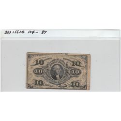 10 CENT FRACTIONAL CURRENCY 3RD ISSUE