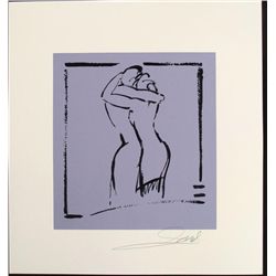 Alfred Gockel Serigraphs Final Kiss Art Signed Print