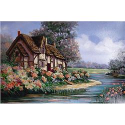 Earlene Moses SPRINGTIME IN SHEFFIELD Signed Art Print