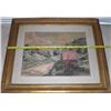 Image 4 : Emile Bernard Original Drawing Landscape Framed