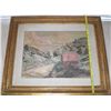 Image 5 : Emile Bernard Original Drawing Landscape Framed