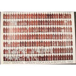 Andy Warhol Green Coca Cola Bottles 1962 Art Print