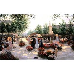 Christa Kieffer - April in Paris Lithograph