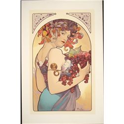 After Mucha Serigraph Art Print