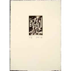 Kostabi - Oepdipus of Mother Knows Best 1989 Print