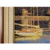 Image 2 : Claude Monet Framed Repro Art Print Boats