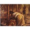 Image 2 : Oliver Francis Original Painting Market Scene Jamaica