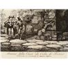 Image 3 : A Ponte Rotto Original Art Etching 1820 Rome Italy