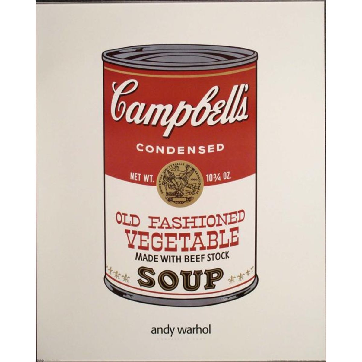 Campbell Soup Cans Andy Warhol Art Print campbell-soup-cans-andy-warhol-art-print