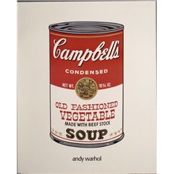 Campbell Soup Cans Andy Warhol Art Print
