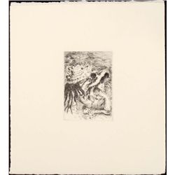 Renoir Etching Art Print - Chapeau Epingle (The Hatpin)