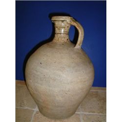 Antique French walnut oil jar circa 1850