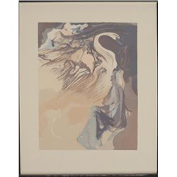 Dali Unique Decomposition Print: Divine Comedy Jupiter