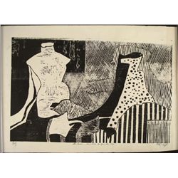 Molly J. Schiff Signed Art Print Buenos Aires 1968