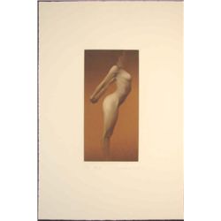 Mikio Watanabe LE Art Mezzotint ALIZE Sensual Nude