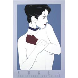 Patrick Nagel : Commemorative 6 Art Print