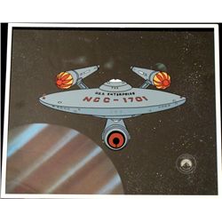 Reproduction Background Cel Original Sericel Star Trek