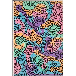 Keith Haring Art Poster Print Untitled George Mulder NY