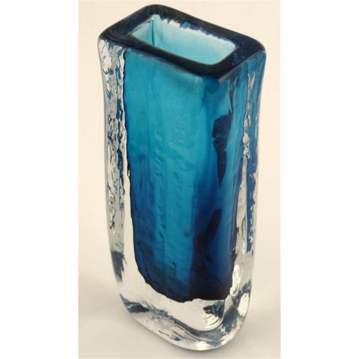 Kosta Boda Blue Vase 9 Inch