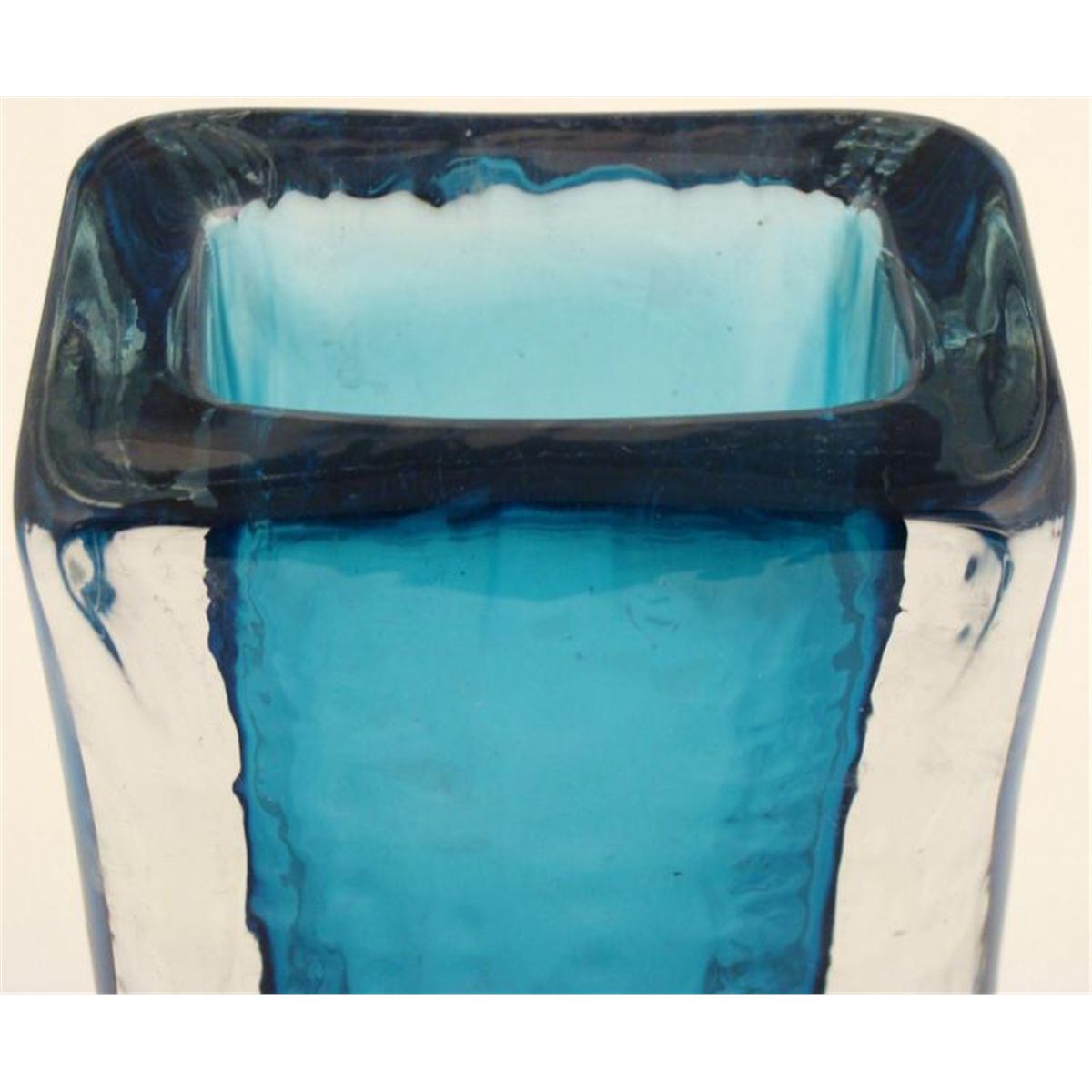 Kosta Boda Blue Vase 9 Inch