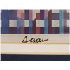 Image 4 : Yaacov Agam Signed Ltd Ed Agamograph OP Art Print Frmd