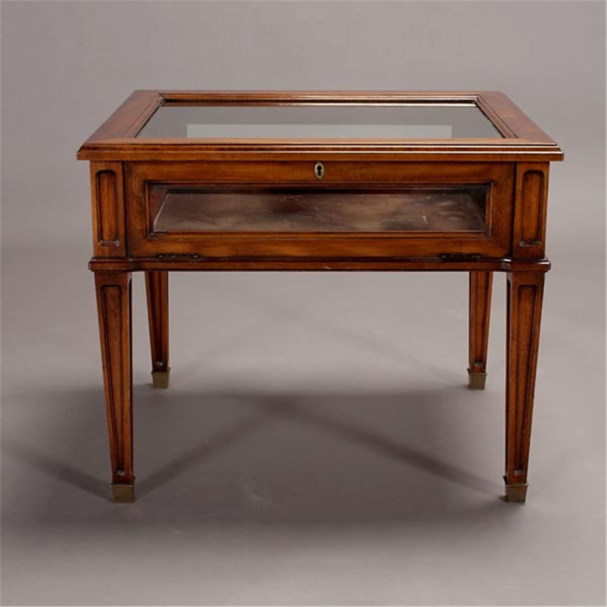 French Provincial Style Vitrine Table