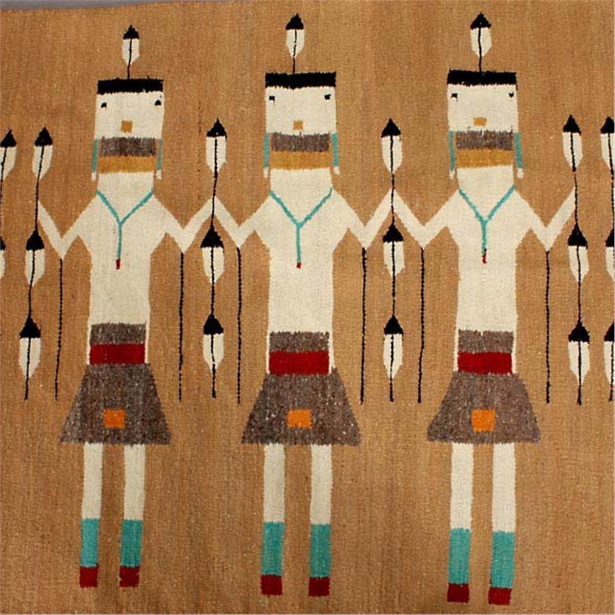 navajo yei rug