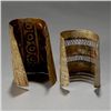 Image 4 : two ancient andean wrist guards or cuffs