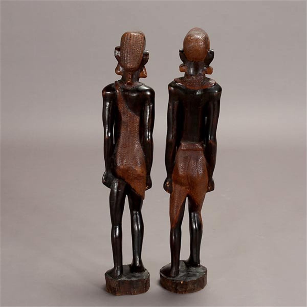 Two Large East AFrican Wood Carvings