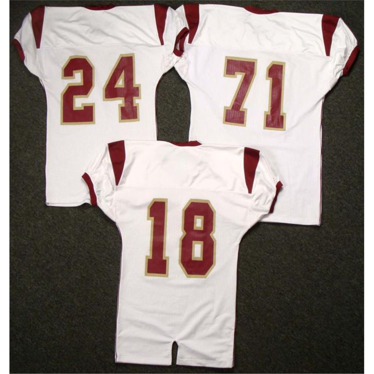Three Brand New Riddell Football Jerseys