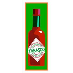 Clifford Faust Pop Art Print -Tabasco Pepper Sauce