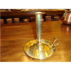 Antique French brass candlestick Early 1900's