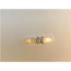 Princess Cut Solitaire Diamond Ring
