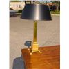 Image 1 : French Empire style brass table lamp