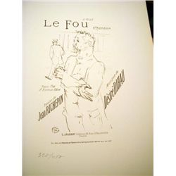 Le Fou by Tolouse Lautrec