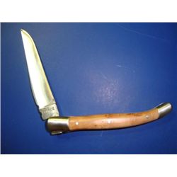 Authentic LAGUIOLE pocket knife juniperwood