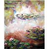 Image 1 : Nympheas Numbered Giclee By Monet 17x22 1/2 Canvas