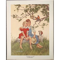 Arthur Sarnoff Ain't Nature Grand Lithograph Art Print