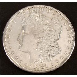 1881-S Very High Grade Morgan Silver Dollar