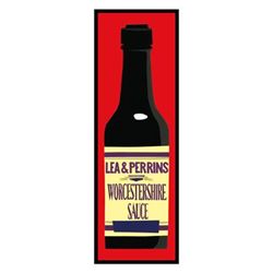 Clifford Faust Pop Art Print -Worcestershire Sauce