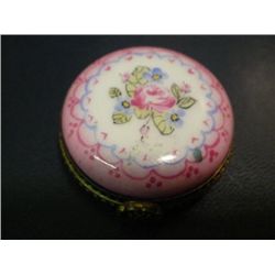 Authentic hand painted Limoges box signed by artist
